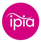 The Independent Print Industries Association (IPIA) Logo to show their association